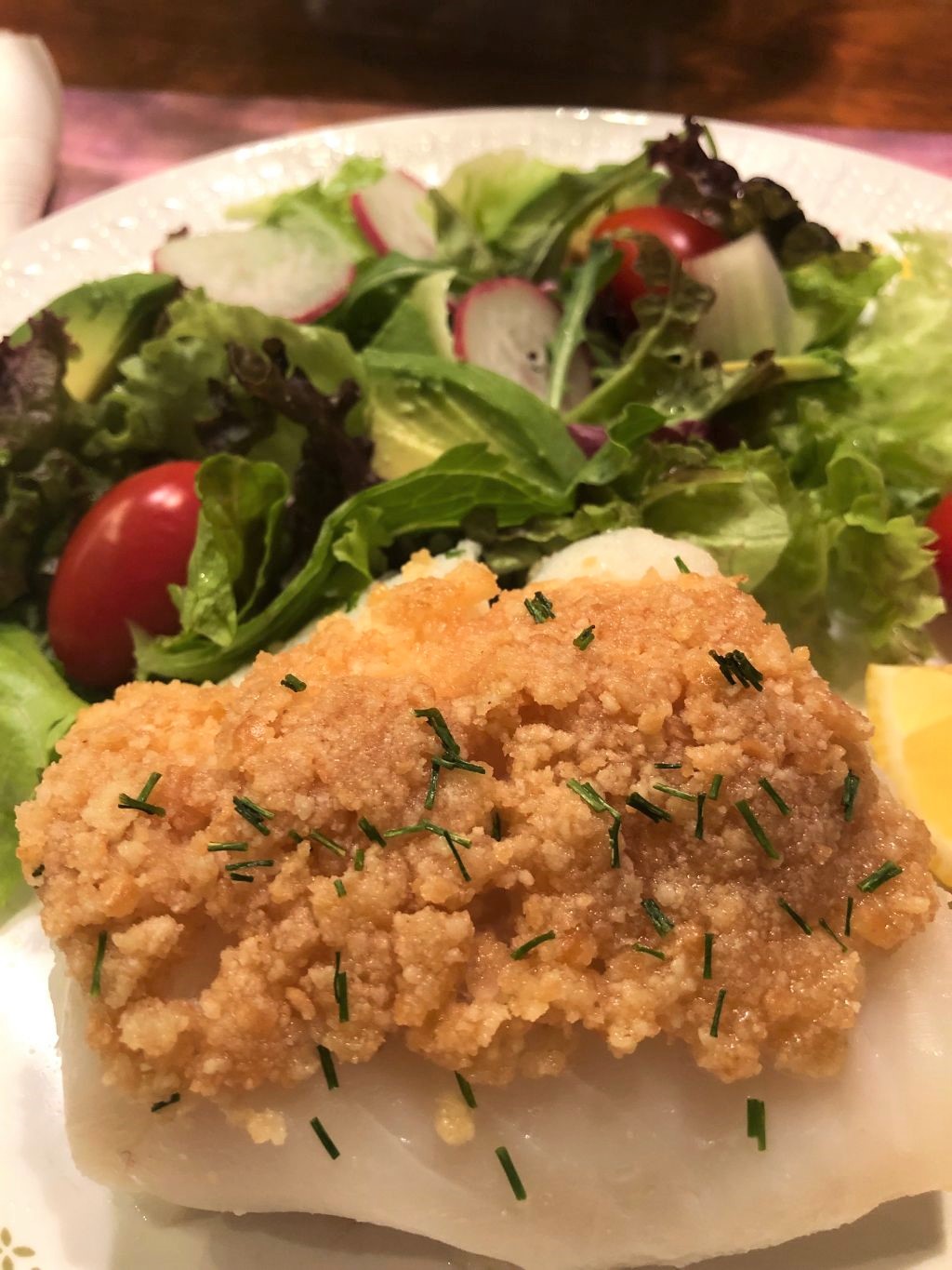 New England Baked Cod with Cracker Crumb Topping – Fran's Favs